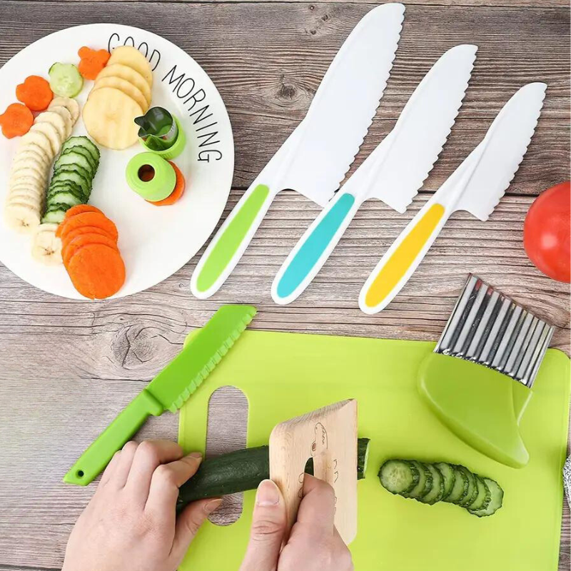 Inspire Your Kids to Cook with a Safe Mini Knife Set « Food Hacks